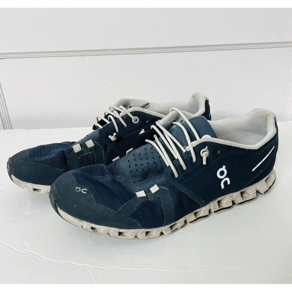 On Womens Swiss Engineering Cloud Sz US 8.5M Blue Running Shoes Sneakers - Picture 1 of 9